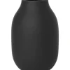 Blomus Kerzen, Vasen & Mehr<Vase ''Colora'' in Anthrazit - (H)15 x Ø 10 cm