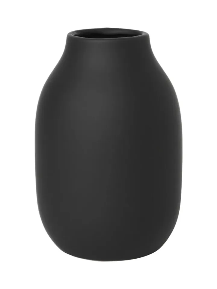 Blomus Kerzen, Vasen & Mehr<Vase ''Colora'' in Anthrazit - (H)15 x Ø 10 cm