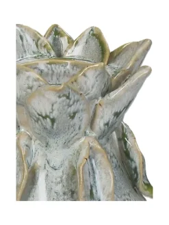 Kersten Kerzen, Vasen & Mehr<Vase in Grün - (H)15 x Ø 11,5 cm