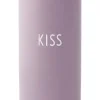 Design Letters Kerzen, Vasen & Mehr<Vase "Kiss" in Lila - (H)11 x Ø 5,5 cm