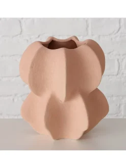 Boltze Kerzen, Vasen & Mehr<Vase ''Nima'' in Rosa - (H)17 cm