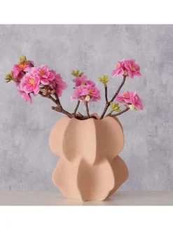 Boltze Kerzen, Vasen & Mehr<Vase ''Nima'' in Rosa - (H)17 cm