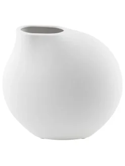 Blomus Kerzen, Vasen & Mehr<Vase ''Nona'' in Weiß - (H)14 x Ø 9 cm