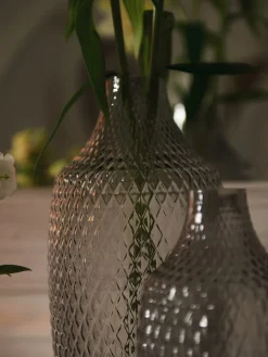 LEONARDO Kerzen, Vasen & Mehr<Vase "Poesia" in Grau - Ø 12,5 cm