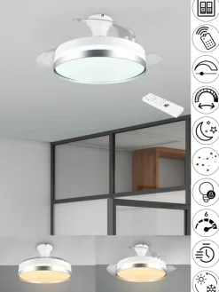Reality Leuchten Klima & Haushalt<Ventilator LINDBERG in titanfarbig