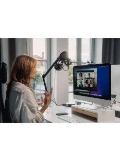 COFI 1453 Foto & Video<Verbatim AWC-02 Webcam – Full-HD 1080p für Büro und Homeoffice in Schwarz