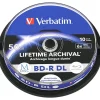 COFI 1453 Tv & Audio<Verbatim M-DISC BD-R DL 50GB/1-6x Jewelcase (5 Disc) in Blau
