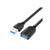 Wisam® Tablets, Konsolen & Elektronisches Spielzeug<Verlängerungskabel USB 3.0 Stecker USB auf Buchse USB 1,5m (Schwarz)