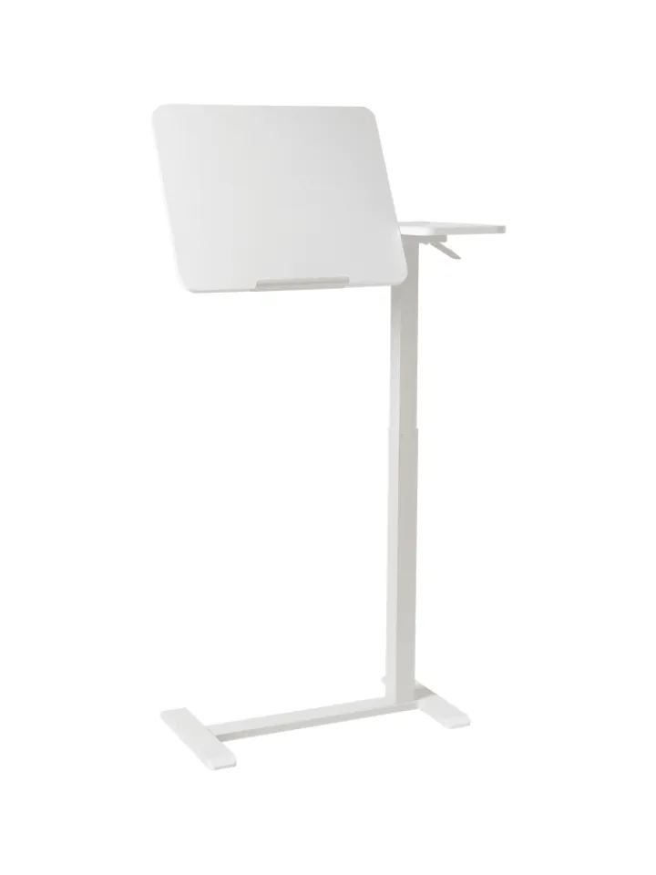 Beliani Foto & Video<Verstellbarer Laptopständer SCHOLA in Weiß - (W) 70 x (H) 76 x (L) 40 cm