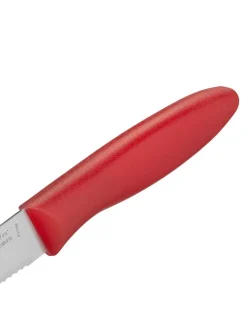 WMF Koch- & Backutensilien<Vespermesser in Rot - (L)23 cm