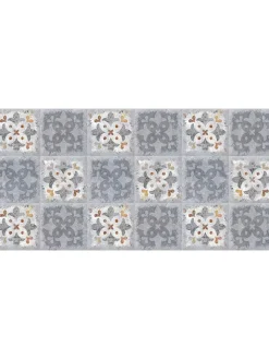 deco Rugs & Carpet Teppiche & Fußmatten<Vinyl-Teppich in Grau
