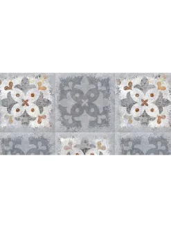 deco Rugs & Carpet Teppiche & Fußmatten<Vinyl-Teppich in Grau