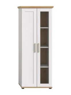 xonox.home Regale & Schränke<Vitrine (B/H/T: 64x161x37 cm) in Sibiu Lärche Nachbildung