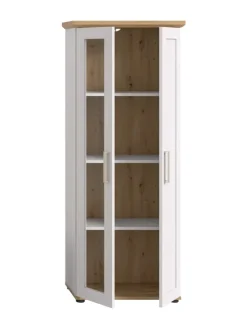 xonox.home Regale & Schränke<Vitrine (B/H/T: 64x161x37 cm) in Sibiu Lärche Nachbildung