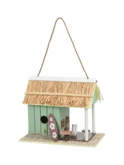PROGARDEN Gartendekoration<Vogelhaus in blau