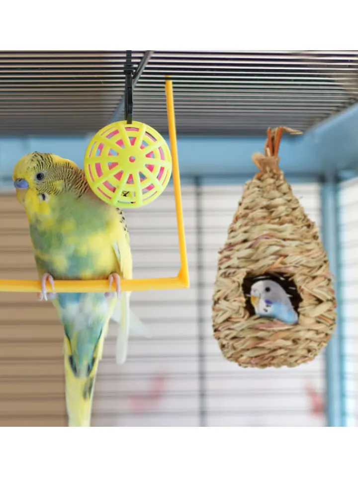 relaxdays Vögel<Vogelnest in Natur