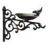 relaxdays Vögel<Vogeltränke in Bronze - (B)28x (H)24 x (T)14 cm