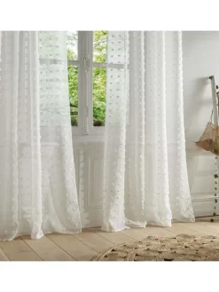 Atmosphera Créateur d'intérieur Gardinen, Jalousien & Rollos<Voilage in weiß