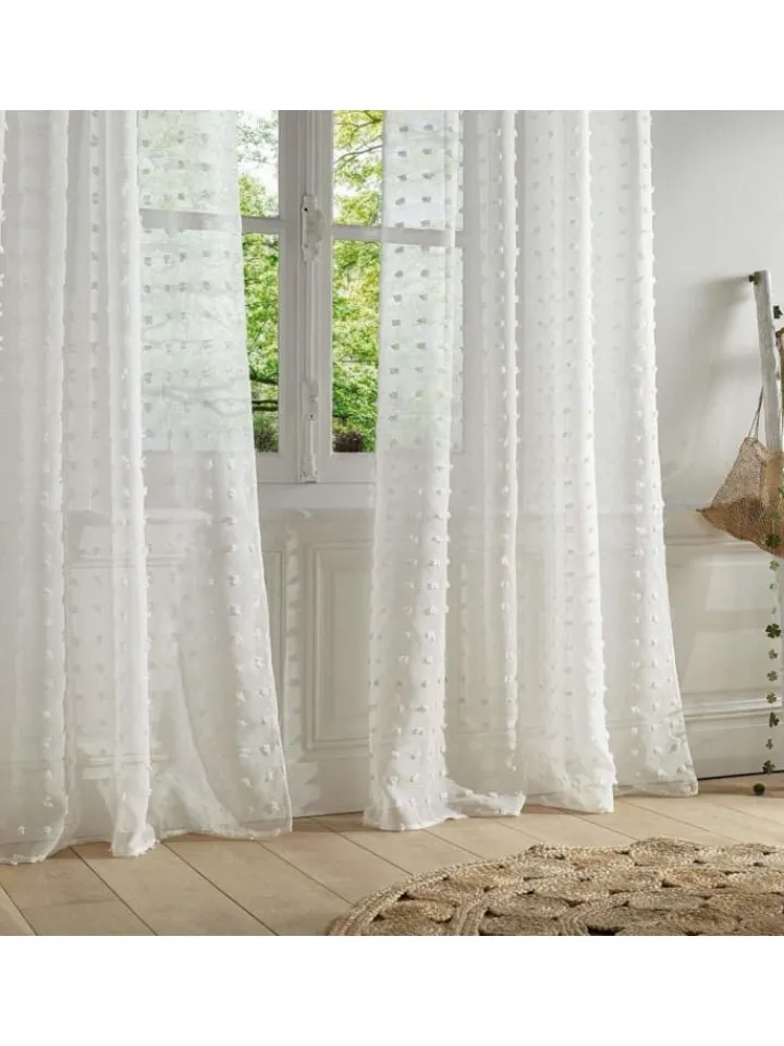 Atmosphera Créateur d'intérieur Gardinen, Jalousien & Rollos<Voilage in weiß
