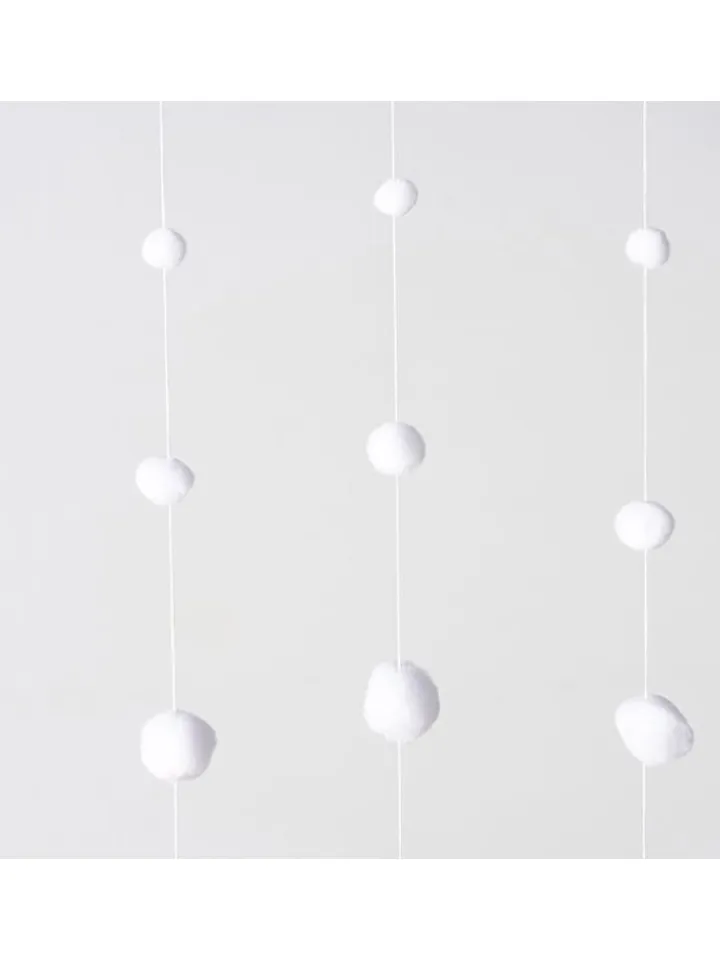 Boltze Gardinen, Jalousien & Rollos<Vorhang "Snowfall" in Weiß - (B)90 x (H)200 cm