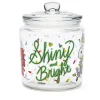 Trendy Kitchen by EXCÉLSA Aufbewahren & Servieren<Vorratsglas "Shiny Ans Bright" in Transparent/ Grün - 1 l