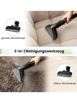 COSTWAY Staubsauger<1800W Polsterreiniger Gerät in Schwarz