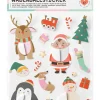 folia PAPER Kreativbedarf & Do-It-Yourself<Wabenballsticker "Christmas" in Bunt