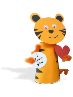 URSUS Kreativbedarf & Do-It-Yourself<Wackelaugen "Herzen" in Rot/ Rosa
