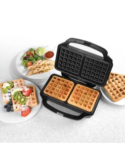 Petra Küchenelektronik<Waffeleisen in Schwarz