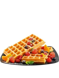 Tefal Küchenelektronik<Waffeleisen "Kingsize WM756D12" in Schwarz