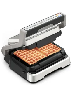 Tefal Küchenelektronik<Waffelplatte "Optigrill Xin1 - XA730810" in Schwarz/ Silber