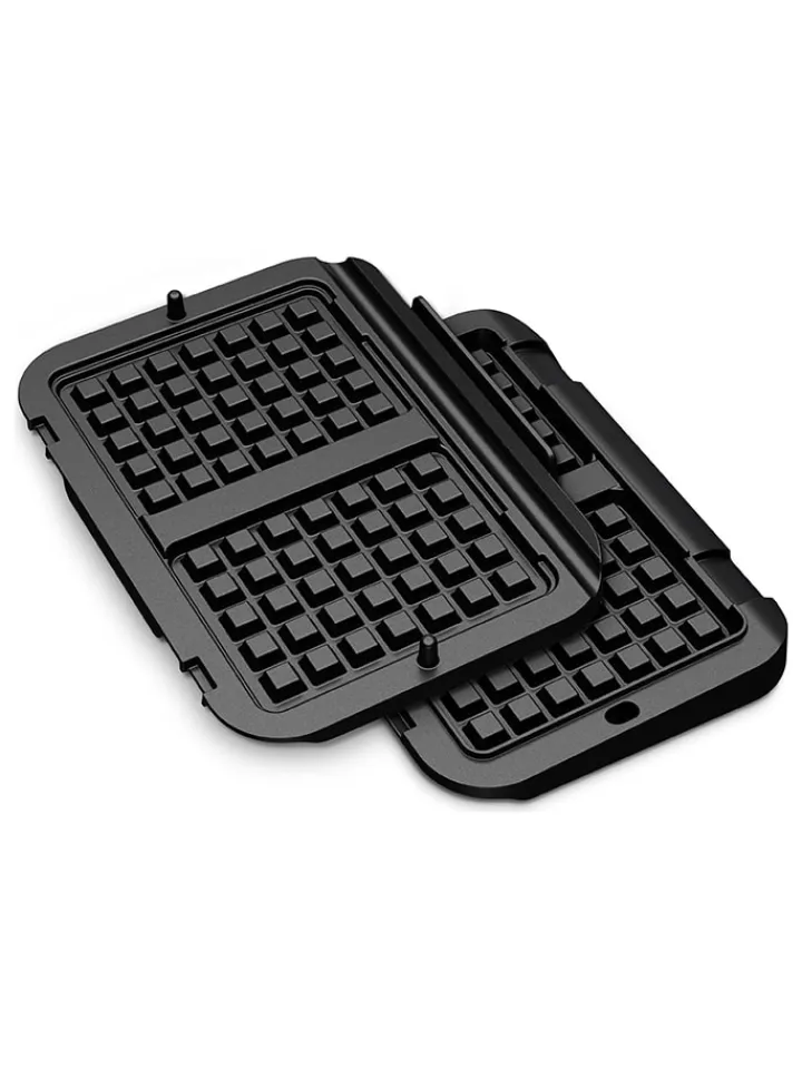 Tefal Küchenelektronik<Waffelplatte "Optigrill Xin1 - XA730810" in Schwarz/ Silber