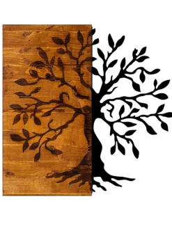 ABERTO DESIGN Wanddekoration<Wanddekor "Agac" - (B)58 x (H)58 cm