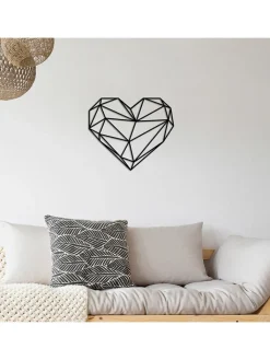 ABERTO DESIGN Wanddekoration<Wanddekor "Heart" - (B)47 x (H)40 cm