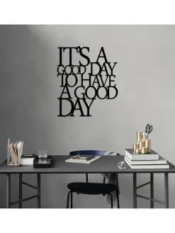 ABERTO DESIGN Wanddekoration<Wanddekor "It's a Good" - (H)70 x (B)41 cm