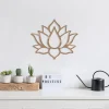 ABERTO DESIGN Wanddekoration<Wanddekor "Lotus Flower 1" - (B)43 x (H)50 cm
