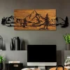 ABERTO DESIGN Wanddekoration<Wanddekor "Mountain Range" - (B)95 x (H)30 cm