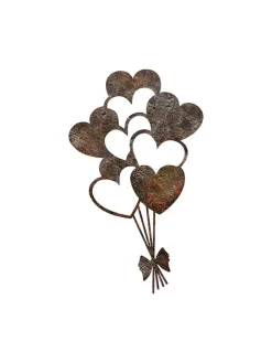 ABERTO DESIGN Wanddekoration<Wanddekor "Rusty Heart" - (B)21 x (H)35 cm