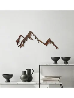 ABERTO DESIGN Wanddekoration<Wanddekor "Rusty Mountain" - (B)70 x (H)45 cm