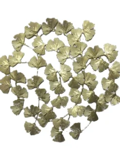 Rétro Chic Wanddekoration<Wanddekoration in Gold - (T)0,5 x Ø 48,5 cm