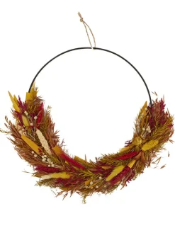 Dijk Natural Wanddekoration<Wanddekoration in Hellbraun/ Pink - Ø 37 cm