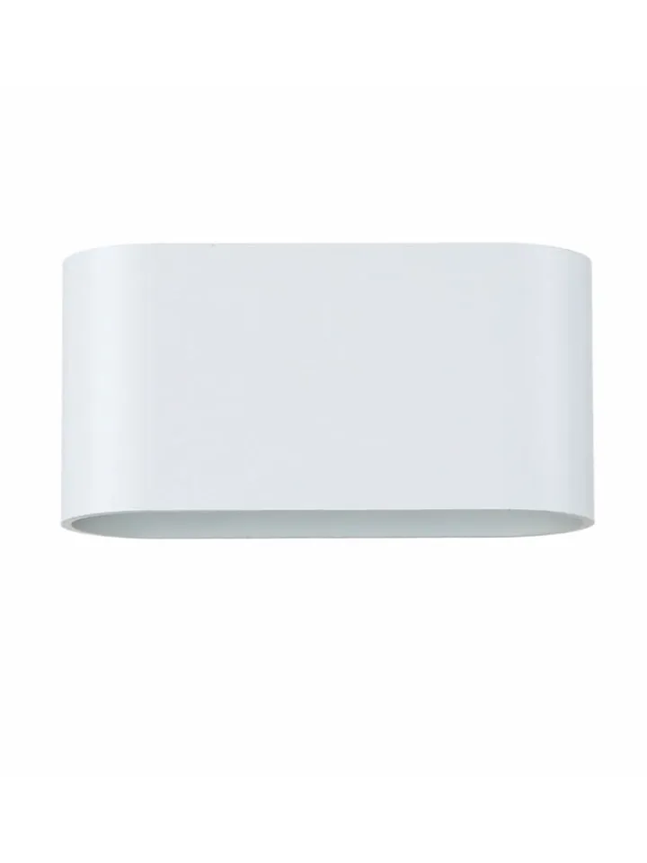 Licht-Erlebnisse Wandleuchten<Wandlampe (B)16 x (H)8 cm in Weiß