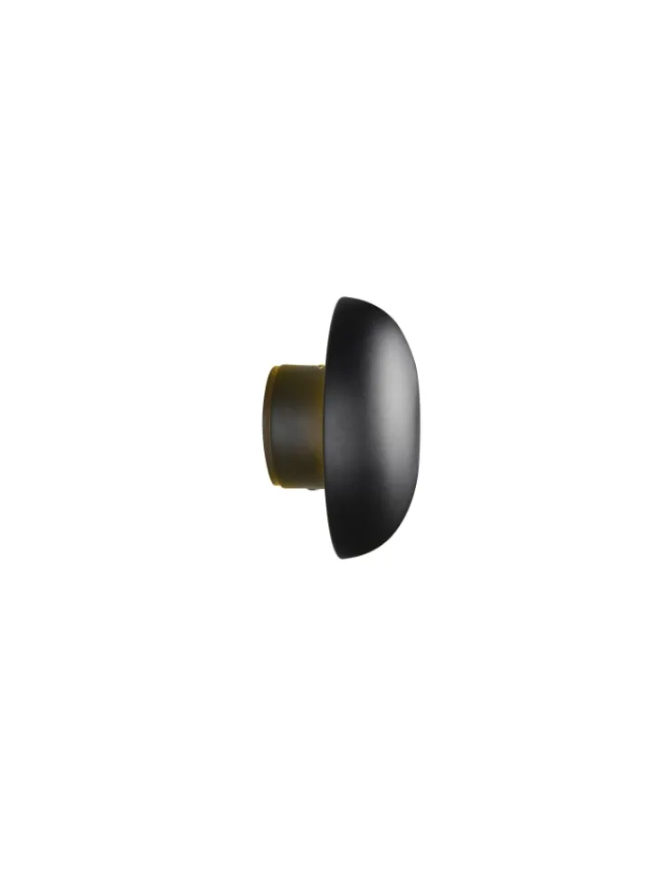 Reality Leuchten Wandleuchten<Wandleuchte DAVEY in schwarz matt