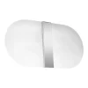 Nice Lamps Wandleuchten<Wandleuchte ELVIRA Chrom Weiß (L)35cm (B)5cm (H)18