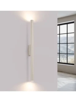 Nice Lamps Wandleuchten<Wandleuchte FIDEUS 2 beige H 50 cm