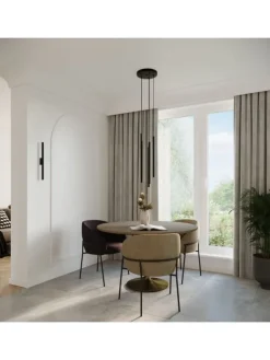 Nice Lamps Wandleuchten<Wandleuchte FIDEUS 2 schwarz H 50