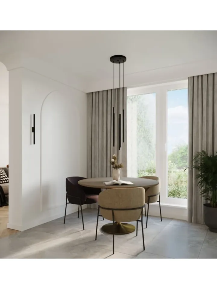 Nice Lamps Wandleuchten<Wandleuchte FIDEUS 2 schwarz H 50