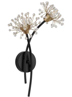 Globo lighting Wandleuchten<Wandleuchte "FIORE" in black
