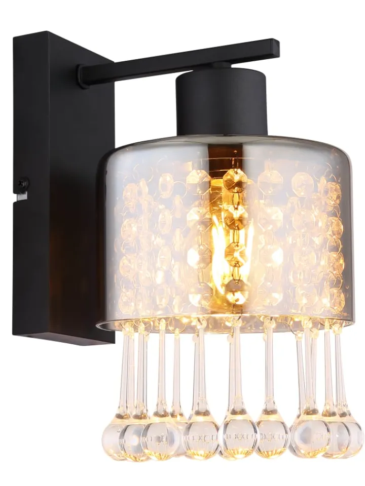 Globo lighting Wandleuchten<Wandleuchte "HENDRY" in black