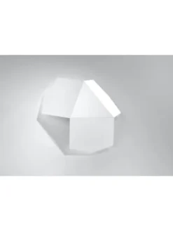 Nice Lamps Wandleuchten<Wandleuchte HIRU in weiss H 8cm
